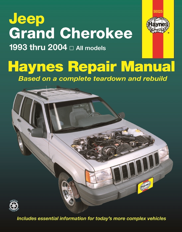 Haynes Manual - Jeep Grand Cherokee 93-04 